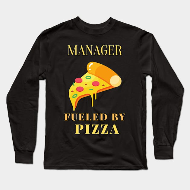 pizza manager Long Sleeve T-Shirt by SnowballSteps